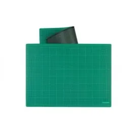 transotype® Schneidematte 30 x 22 cm grün-schwarz selbstheilend doppelseitig