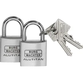Burg Wächter Burg-Wächter Vorhangschloss-Set DUO 770 30 SB
