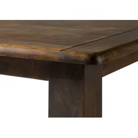 Massivmoebel24 Mango 200 x 76 x 100 cm braun lackiert