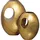 FineBuy FineBuy, Vase 2er Set Aluminium Gold