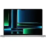 Apple MacBook Pro 14.2 (Liquid Retina XDR Display) 3.5 GHz M2 Pro Chip (12-Core CPU, 19-Core GPU) 16 GB RAM 1 TB SSD [Early 2023, englisches Tastaturlayout, QWERTY] silber