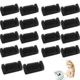 20 Stück Katze Trinkbrunnen Schwamm Schaum Filter, Schwammfilter für Katzenbrunnen, Cat Fountain Sponge Filter, Ersatz Schaumstofffilter für 84 FL oz/2.5L Haustier Hund Katze Brunnen
