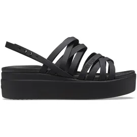 Crocs Brooklyn Strappy Low Wedge Sandalen Black 39 1/2