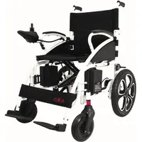 Antar Elektrischer Rollstuhl AT52304 kompakt weiß