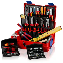 Knipex 00 21 19 LB E L-BOXX® Elektro 63-teilig 357 mm