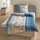 Traumschlaf Fiori Floral Blau 155 x 220 cm + 80 x 80 cm