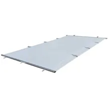 TREND POOL Trend Rollschutzabdeckung Standard Hellgrau rechteckig