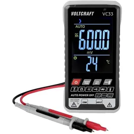 VOLTCRAFT VC33 Hand-Multimeter digital CAT III 600 V Anzeige (Counts): 5999