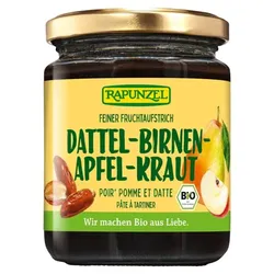 Rapunzel Dattel-Birnen-Apfel-Kraut bio