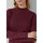 s.Oliver Geripptes Longsleeve im Slim Fit mit Stehkragen - rot - 48