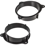 tomzz Audio 2834-023 Lautsprecherringe Adapter Halterungen kompatibel mit Mercedes Renault Citan Kangoo ab 2012 Fronttür für 165mm DIN Lautsprecher