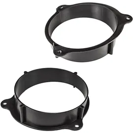 tomzz Audio 2834-023 Lautsprecherringe Adapter Halterungen kompatibel mit Mercedes Renault Citan Kangoo ab 2012 Fronttür für 165mm DIN Lautsprecher