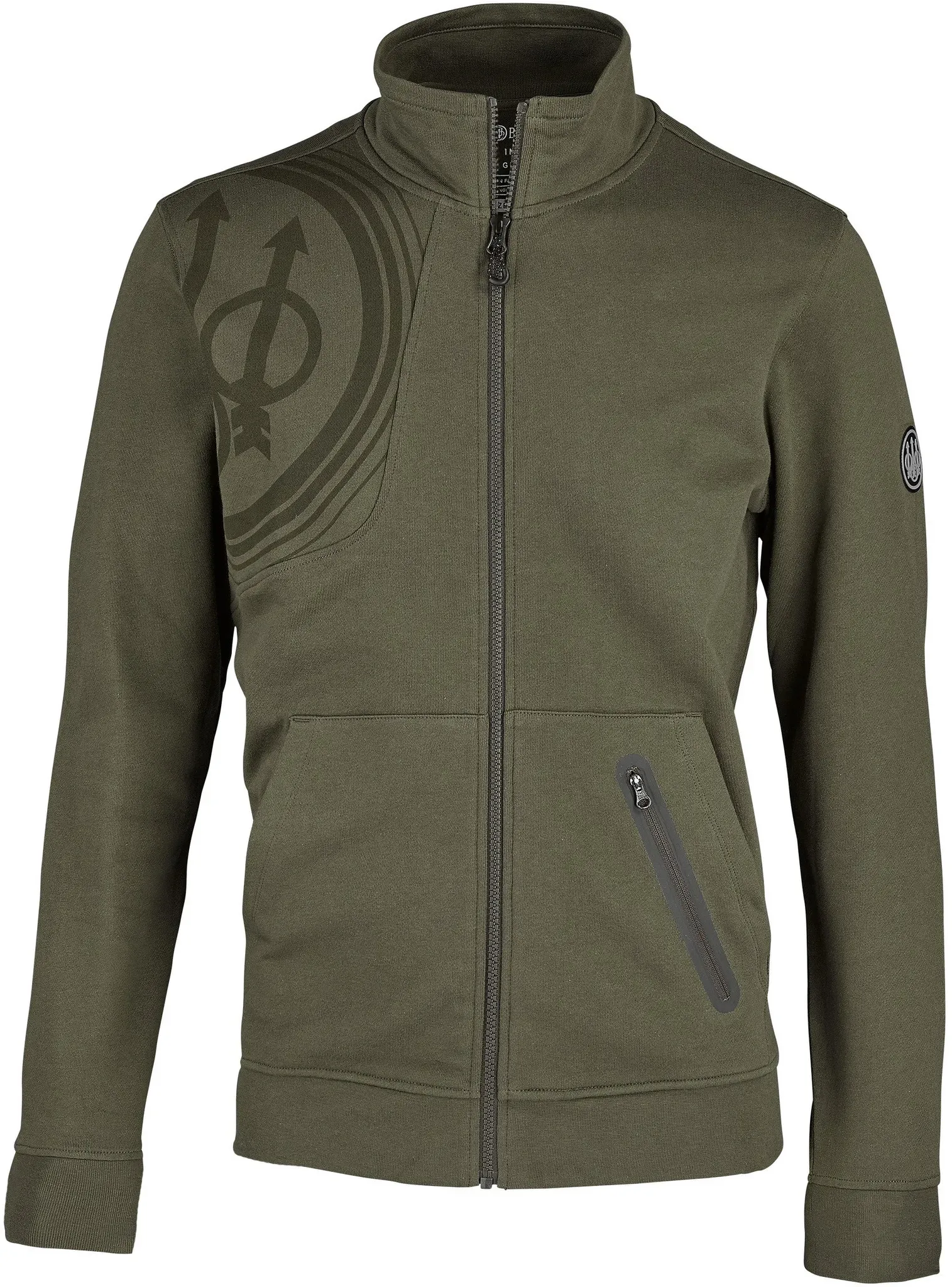 Beretta Sweatjacke Corporate, green stone, XXL