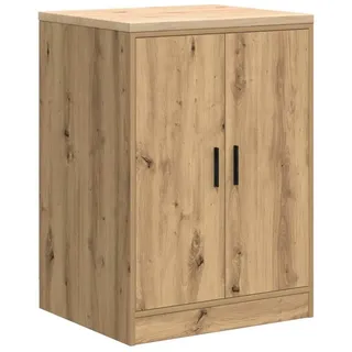 vidaXL Garagen-Aufbewahrungsschrank Artisan-Eiche Massivholz Kiefer