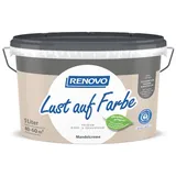 RENOVO Dispersion »Lust auf Farbe«, matt, hohe Deckkraft, 8-12 m2/l, Lösemittelfrei/Allergikergeeignet - beige