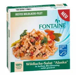 Fontaine - Wildlachs-Salat Alaska in hellem Bio-Dressing 200 g
