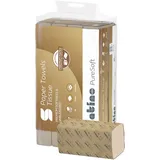 Satino PureSoft Handtuchpapier W-Falz 2-lagig 24 x 32 cm