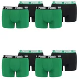 Puma Herren Boxershorts 8er Pack Amazon Green - L