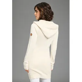 KangaROOS Kapuzenstrickjacke Beige 40/42