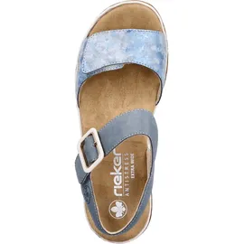 Rieker Klassische Sandalen Damen Blau 42