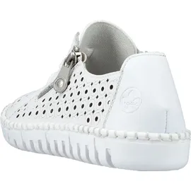 Rieker Komfort Schnürschuhe in Weiß 36