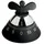 Alessi A09 B Küchentimer 10,5 cm schwarz
