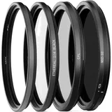 Urth Cinematic Filter Kit Plus+ (UV, CPL, ND32, Ethereal 1/4 Black Mist)