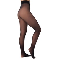 NUR DIE Strumpfhose Warm & Transparent schwarz Gr. 44/48