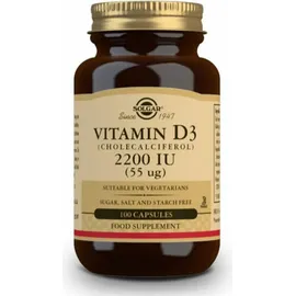 Solgar Vitamin D3 Kapseln 100 St.