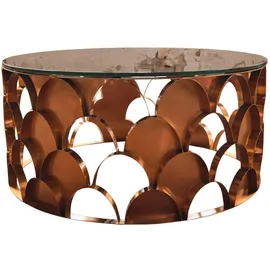 KAWOLA Medina Roségold Glas 120 x 60 x 45 cm