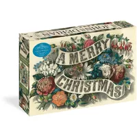 Workman John Derian Paper Goods: Merry Christmas 1,000-Piece Puzzle