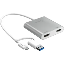 j5create USB-C to Dual HDMI - 20cm