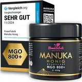 PowerFabrik Manuka Honig MGO 800+, im Glas 250 g