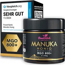 PowerFabrik Manuka Honig MGO 800+, im Glas 250 g
