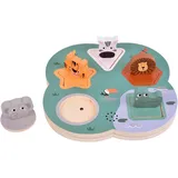 Small Foot Company Setzpuzzle 3D Tierlaute Safari