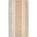 CAWÖ Noblesse Cashmere Streifen 1056 Duschtuch 80 x 150 cm sand