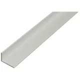 Winkelprofil, ungleichsch., Alu silber elox., LxBxHxS 1000 x 15 x 10 x 1,5 mm