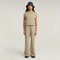 G-Star Double Layer Wide Leg Jumpsuit - Beige - Damen - XXS