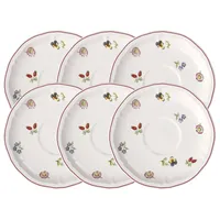 Villeroy & Boch Petite Fleur Frühstücksuntertasse 6-tlg. weiß