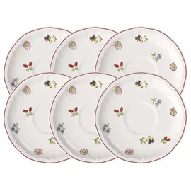 Villeroy & Boch Petite Fleur Frühstücksuntertasse 6-tlg. weiß