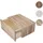 MCW Wandregal 21 x 46 x 30 cm Naturbraun