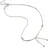 SilberDream Fußkette Silber 925 Sterling Silber ca. 25cm + 3cm Verlängerung Dangle Kugeln | Gr.: onesize