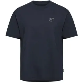 Jack Wolfskin Curious Kurzarm-t-shirt - Plant Dark Navy - XS