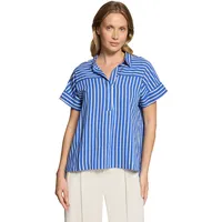 Betty Barclay Klassische Bluse Blau/Weiß 44