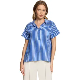 Betty Barclay Klassische Bluse Blau/Weiß 44