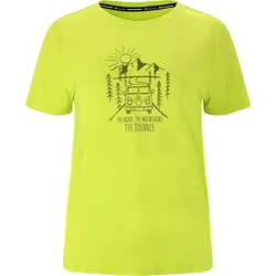 Whistler Tergo W Printed Tee tender shoots (3194) 40