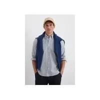 Marc O'Polo Hemd regular, blau, m