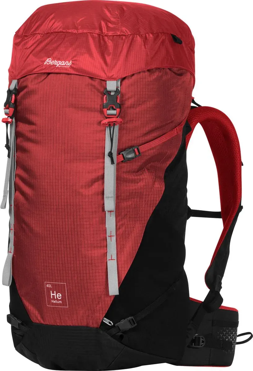 Bergans Helium V5 W 40 red sand/black/aluminium (14287) 40L