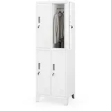 Jan Nowak Bartek Arbeitsschutzschrank 172 x 56 x 45 cm Weiß