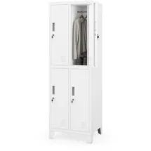 Jan Nowak Bartek Arbeitsschutzschrank 172 x 56 x 45 cm Weiß